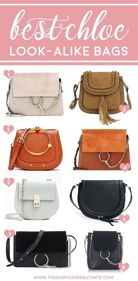 chloe look alike handbags